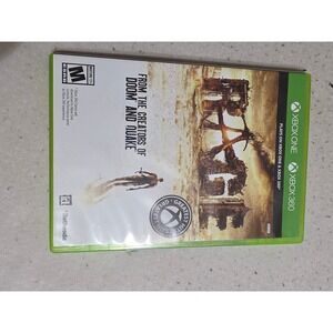 Rage Xbox 360 Xbox One Backward Compatible Platinum Hits 3-Disc Set id Bethesda